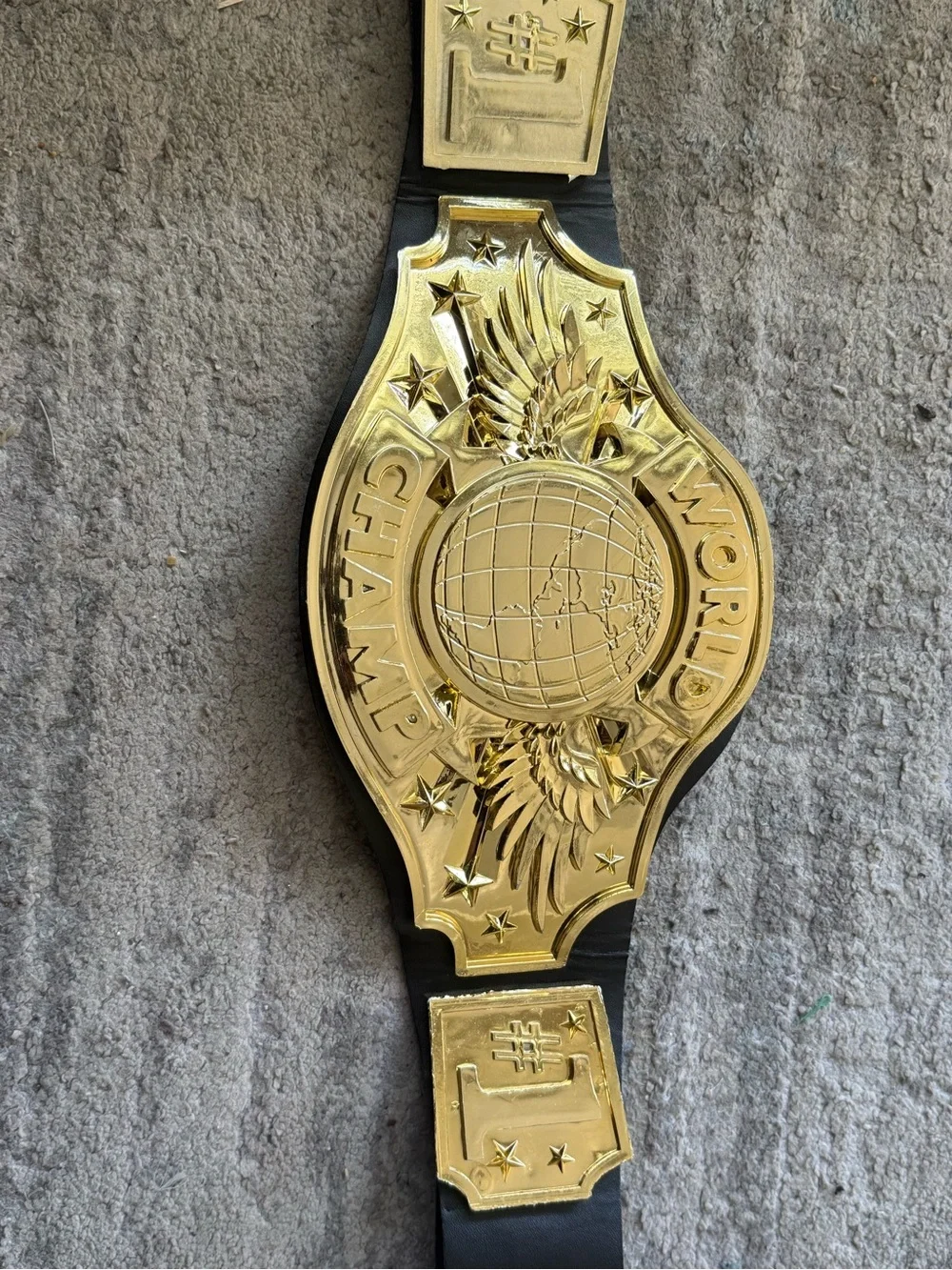 New Gold World Champion Style kids Championship Belt
